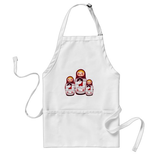 Matrioshka Standaard Schort (Voorkant)