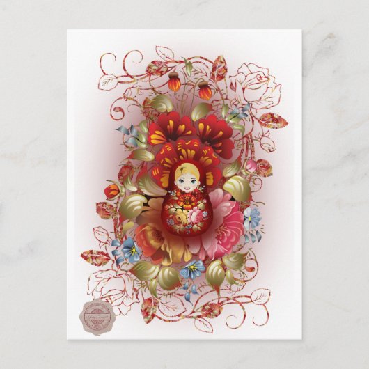 MATRIOSKA 1 BRIEFKAART (Voorkant)