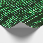 Matrix code Be a warrior againt the system Cadeaupapier (Hoek)