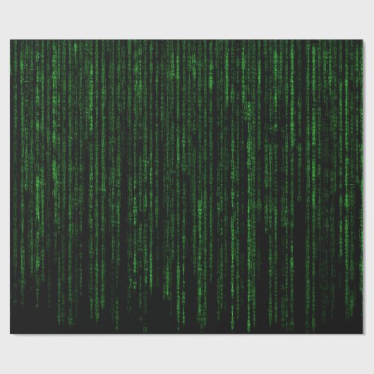 Matrix-code Cadeaupapier (Vlak)