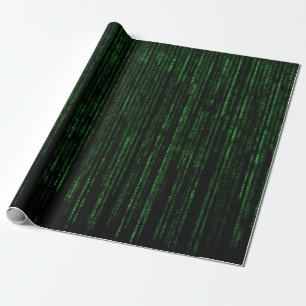 Matrix-code Cadeaupapier