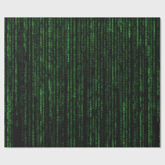 Matrix-code Cadeaupapier (Vlak)