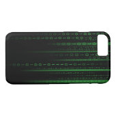 Matrix-code Case-Mate iPhone Case (Achterkant (Horizontaal))