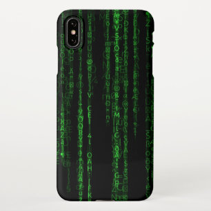 Matrix-code iPhone XS Max Hoesje