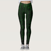 Matrix-code Leggings (Voorkant)