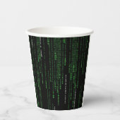 Matrix-code Papieren Bekers (Voorkant)