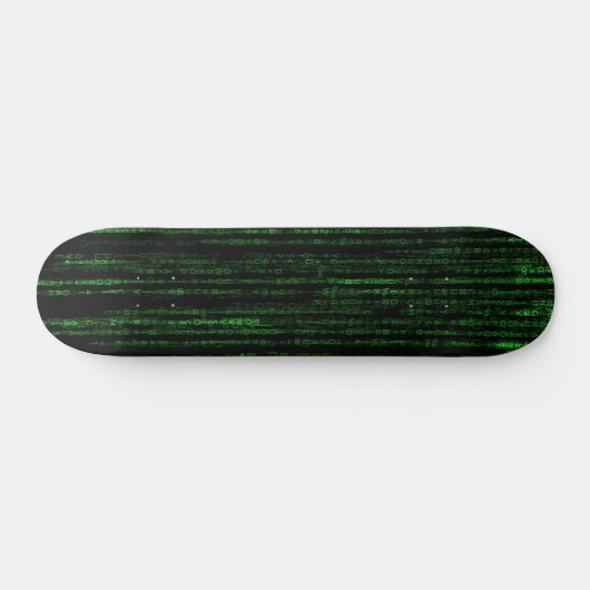 Matrix-code Persoonlijk Skateboard (Horizontaal)