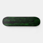 Matrix-code Persoonlijk Skateboard (Horizontaal)