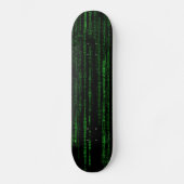 Matrix-code Persoonlijk Skateboard (Voorkant)