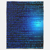 MATRIX FLEECE DEKEN (Voorkant)