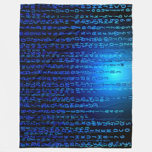 MATRIX FLEECE DEKEN (Voorkant)