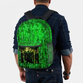 Matrix-geïnspireerde partij Hoesje Afbeelding futu Bedrukte Rugzak
