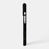 Matrix Man Binaire Code iPhone 16 Hoesje (Linkerkant)