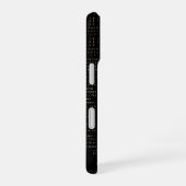 Matrix Man Binaire Code iPhone 16 Hoesje (Rechterkant)