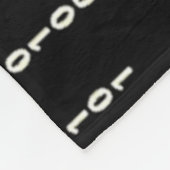 MATRIX MENSEN FLEECE DEKEN (Hoek)