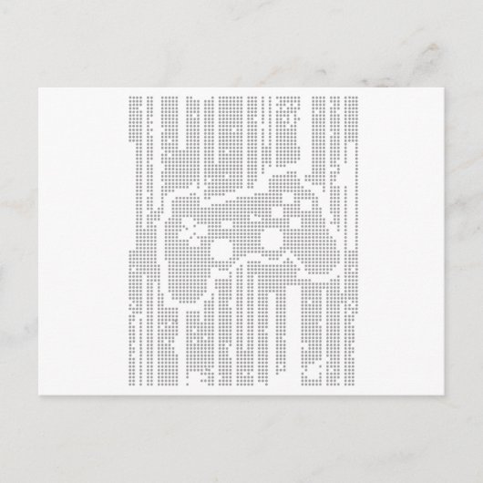 Matrix Pad - Controller gamer Video Games Gaming Briefkaart (Voorkant)