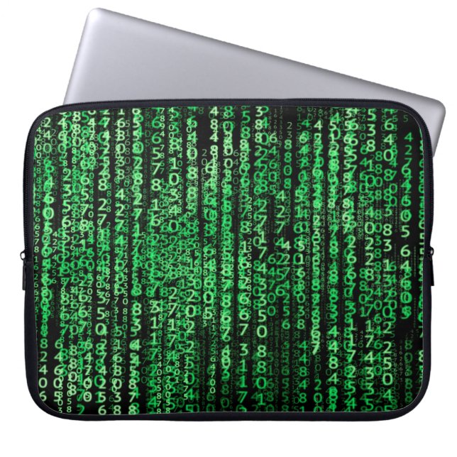 Matrix tech-gegevens laptop sleeve (Voorkant)