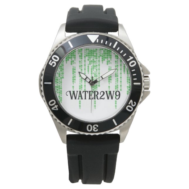 Matrix Water2w9-ontwerp Horloge (Voorkant)
