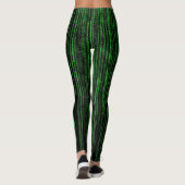 Matrixcode 1 Leggings (Achterkant)