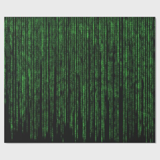 Matrixcode 1 Verpakkingspapier Cadeaupapier (Vlak)