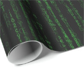 Matrixcode Cadeaupapier (Rol Hoek)