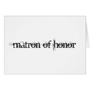 Matron of Honor