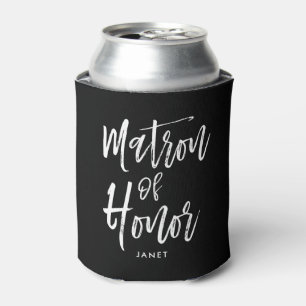 Matron of Honor   Aangepaste bruiloft in Script-st Blikjeskoeler