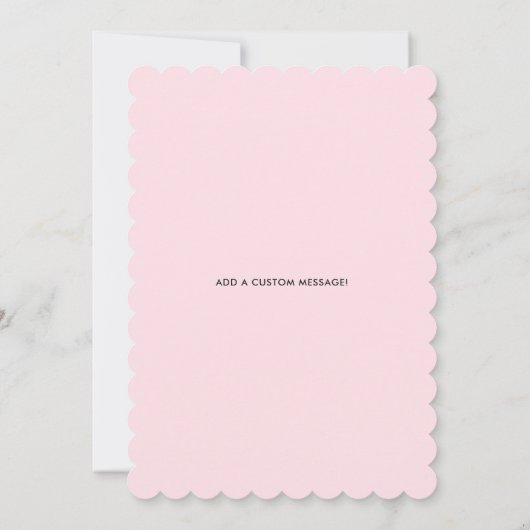 Matron of Honor | Aangepaste bruiloft in Script-st Kaart (Achterkant)