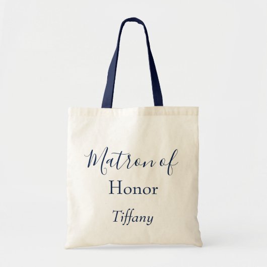 Matron of Honor Beauty Tote Bag (Voorkant)