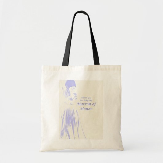 Matron of Honor Bedankt Gift Tote Bag (Voorkant)