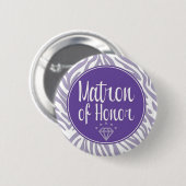Matron of Honor Button (Voorkant /achterkant)