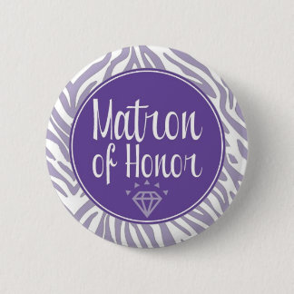 Matron of Honor Button