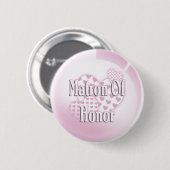 Matron of Honor Button (Voorkant /achterkant)