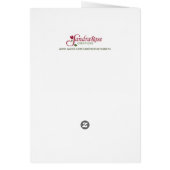 Matron of Honor Custom Name Dandelion Invitation o (Achterkant)