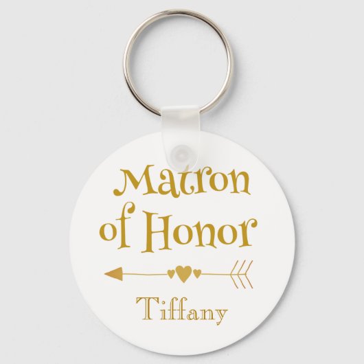 Matron of Honor Gifts Sleutelhanger (Voorkant)
