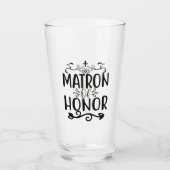 Matron of Honor Glas (Voorkant)
