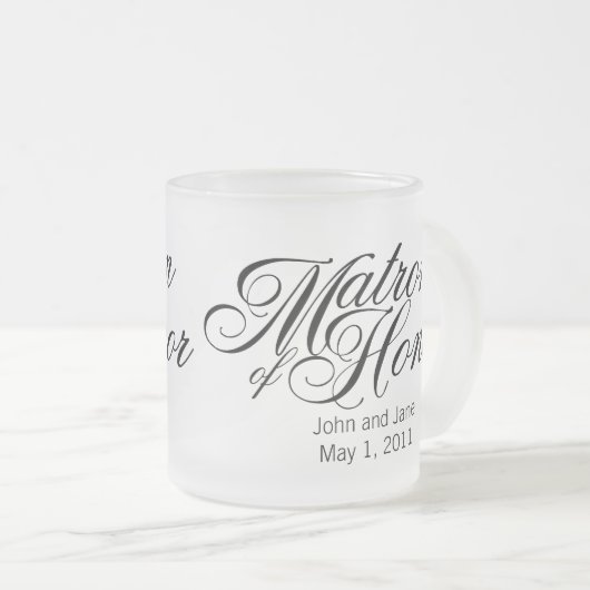 Matron of Honor Mok (Voorkant rechts)