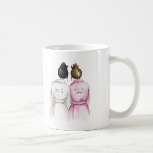 Matron of Honor? Mok Black Bride Brunette Maid