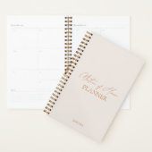 "Matron of Honor Planner" Modern Elegant Wedding Planner (Display)