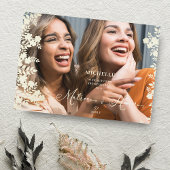 Matron of Honor proposal Botanical Lijst Photo