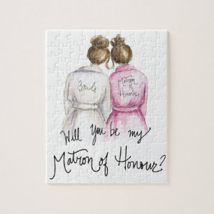 Matron of Honor? Puzzle Br. Bun Bride Br. Legpuzzel