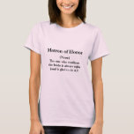 Matron of Honor T Shirt — Definitie Bruiloft<br><div class="desc">Deze grote matron van eer definitie t shirt maakt deel uit van mijn Definition Wedding T Shirt Collectie met leuke definities van de bruiloft. Copyright Kathy Henis</div>