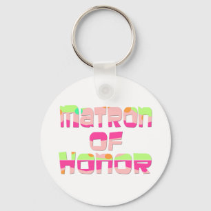 Matron of Honor T - shirts and Gifts Sleutelhanger