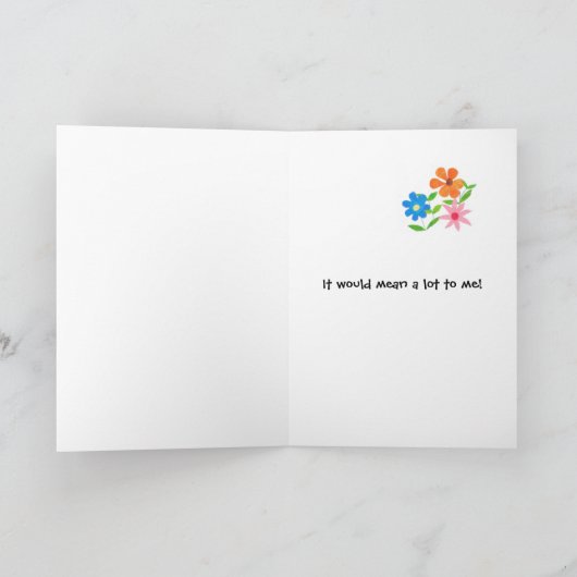 Matron van de EreKaart van de Uitnodiging (Binnen)