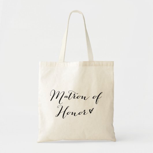 Matron van Eer | Canvas tas voor moderne kalligraf (Voorkant)