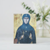 Matrona van de Russisch-orthodoxe Christelijke ico Briefkaart (Staand voorkant)