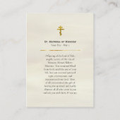 Matrona van de Russisch-orthodoxe Kaart Plaatskaartje (Achterkant)