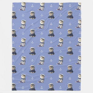 MATROOS FLEECE DEKEN