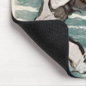 matroos wading terwijl hij een soldaat op zijn sch muismat (Hoek)