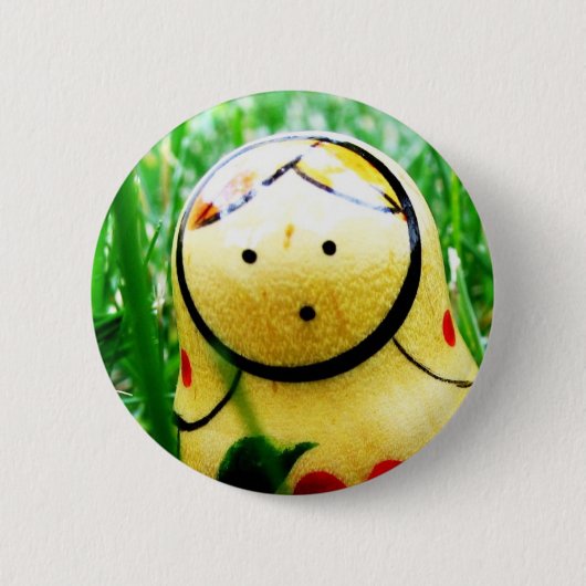 Matroshka (Nesting Doll) Ronde Button 5,7 Cm (Voorkant)